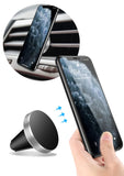 Magnetic Car Phone Holder - Universal Air Vent Mount for Smartphones, GPS & More