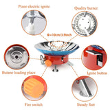 2800W Portable Windproof Camping Gas Stove for Outdoor Cooking