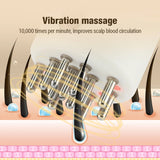 Scalp Massage Comb with Red Light Therapy & Essential Oil Applicator for Hair Growth
