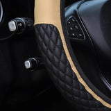 Universal Lycra Steering Wheel Cover – Lightweight, Stretch Fit & Sweat-Resistant (15-Inch)