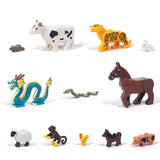 Mini Zoo Animal Building Blocks Set – Compatible with Lego Bricks for Creative Kids Play