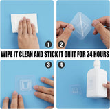 Gancho de pared multiusos de acero inoxidable: organizador duradero y elegante para el hogar y la oficina