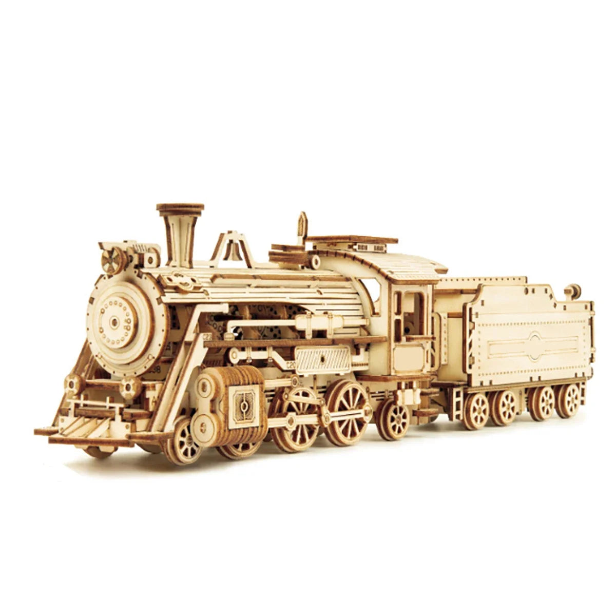 3D Wooden Puzzle Kit for Teens & Adults – Brain-Boosting DIY Craft Toy
