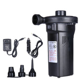 Portable Rechargeable Electric Air Pump – 12V/220V Dual Power Inflator for Car, Home, Mattress, Pool, and Boat