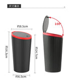 Universal Mini Car Trash Bin – Compact & Leakproof Auto Garbage Can