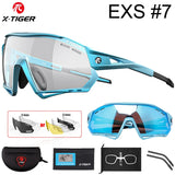 X-TIGER Cycling Sunglasses – Lightweight, UV Protection, Multi-Lens Sports Eyewear for Men & Women