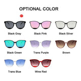 Nuevas gafas de sol de moda 2025: gafas de sol clásicas con espejo de metal vintage para mujer UV400