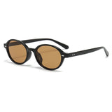 Retro Small Oval Sunglasses – Luxury UV400 Fashion Shades for Men & Women
