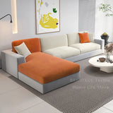 Plush Velvet Sofa Slipcover – Stretch Anti-Slip Cover for Sectional & Loveseats