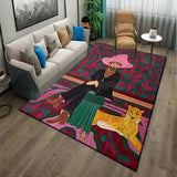 Plush Area Rug – Ultra-Soft Modern Carpet for Living Room & Bedroom