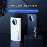 120W 50000mAh Power Bank with Fast Charging - Portable Charger for iPhone & Samsung