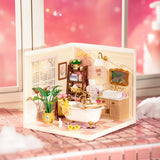 DIY Miniature House Kit – Super Creator Series 3D Puzzle for Adults & Teens