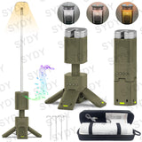 Rechargeable Telescopic LED Camping Lantern with Speaker