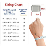 Vintage Stainless Steel Chain Link Bracelet – Unisex Fashion Accessory