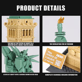 Statue of Liberty Architecture Building Blocks Set – 1577PCS Landmark Model for Kids & Adults