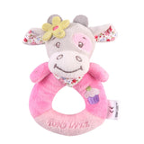 Plush Elephant Baby Rattle Toy – Soft Teether & Musical Hand Bell for Newborns