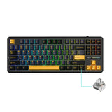 Wireless Mechanical Keyboard – Hot-Swappable, RGB Backlit, Compact 87-Key Bluetooth Keyboard