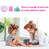 Vented Self-Grip Hair Rollers – Create Volume & Bounce While Blow-Drying