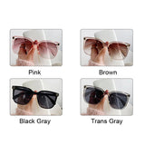 Oversized Square Sunglasses – Luxury Gradient Shades, UV400 Protection, Fashion Designer Style