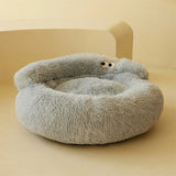 Ultra-Plush Cat Bed – Warm, Cozy & Machine-Washable Pet Sleeping Nest