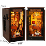 DIY Wooden Miniature Dollhouse Kit with Furniture – Handmade Assembly Model for Teens & Adults