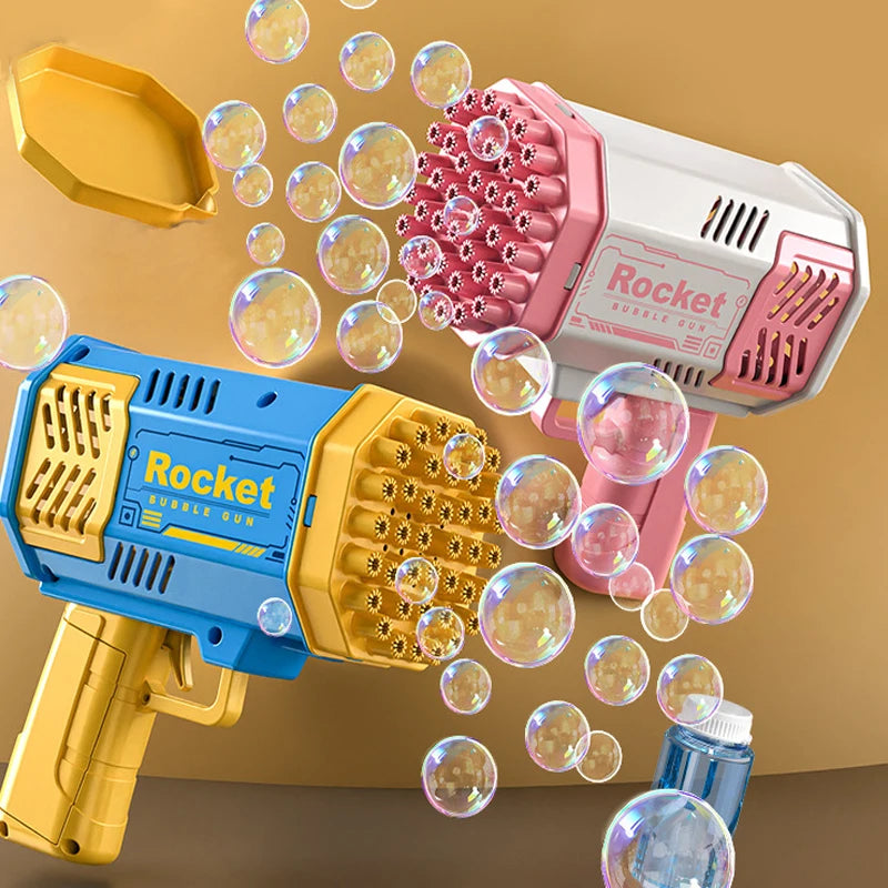 40/69 Hole Bubble Machine - High-Capacity Party Blower for Kids & Adults