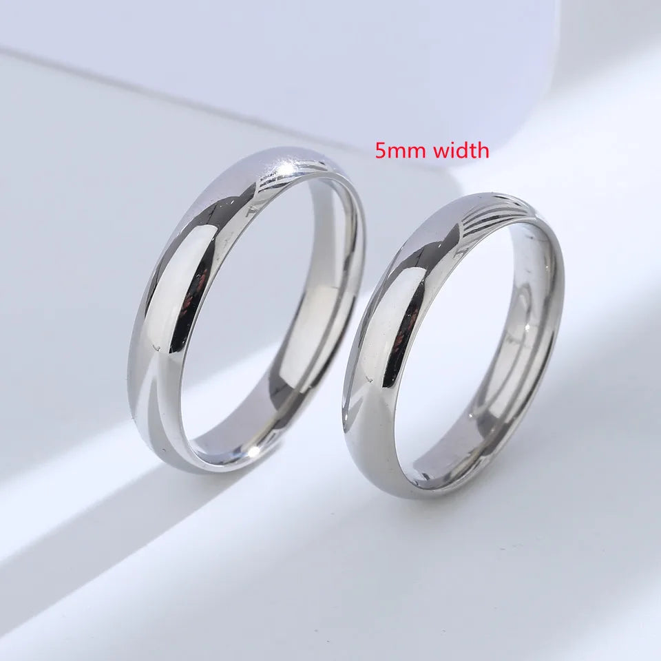 Anillos de pareja en plata de ley 925: alianzas de boda elegantes y atemporales