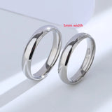 Anillos de pareja en plata de ley 925: alianzas de boda elegantes y atemporales
