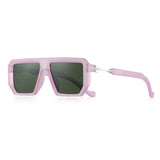 Retro Polygon Sunglasses – UV400 Protection, Trendy Gradient Lenses, Unisex Fashion Shades for Modern Style