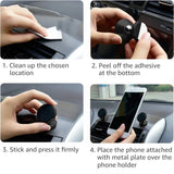 Soporte magnético para teléfono en el coche: soporte universal para teléfono para una conducción segura