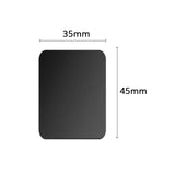 Kit de placa de metal de repuesto universal con soporte magnético para teléfono móvil con adhesivo para Xiaomi