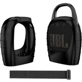 Waterproof Silicone Case for JBL Clip 5 – Shockproof Portable Speaker Cover with Strap