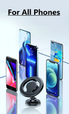 Magnetic Car Phone Holder with Adjustable Arm & 360° Rotation – Universal Suction Mount for iPhone & Smartphones