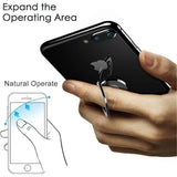 Magnetic Finger Ring Phone Holder – Zinc Alloy, 180° Rotating Stand for Universal Smartphones