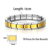 Classic Stainless Steel Link Chain Bracelet for Men & Women