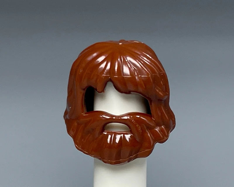 Customizable Figure Hairstyle Building Blocks - 50+ Hair & Head Accessories for LEGO-Compatible Figures