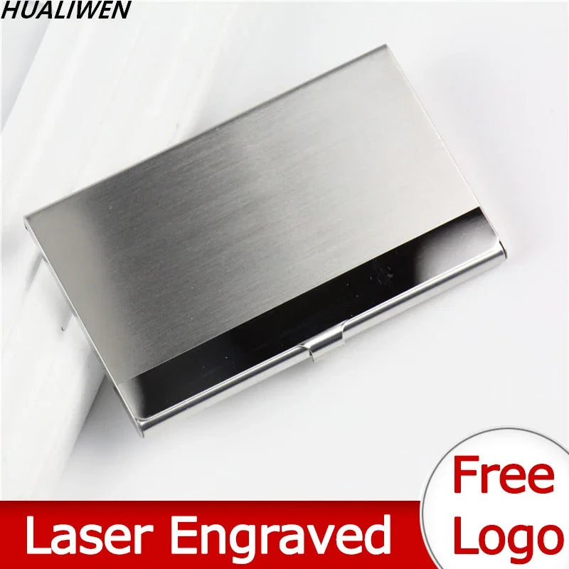 Tarjetero de metal personalizado: elegante y con grabado personalizado
