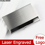 Tarjetero de metal personalizado: elegante y con grabado personalizado