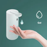 Dispensador automático de jabón en espuma, sin contacto, 360-430 ml, recargable por USB, dispensador de desinfectante de manos ajustable de 4 niveles
