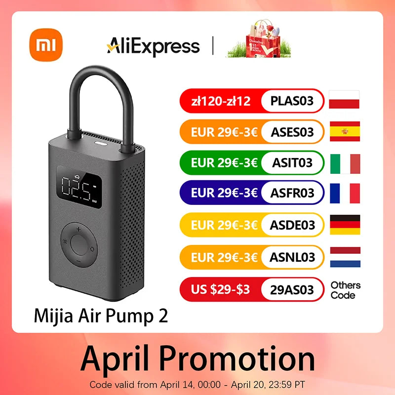 Portable Digital Air Pump with USB-C & 150 PSI Pressure Control