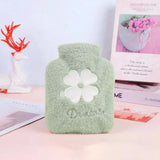 Portable 500ml Hot Water Bottle with Plush Finish
