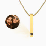 Collar de proyección personalizado: colgante con foto personalizado para parejas y seres queridos