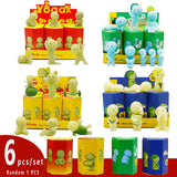 Glow-in-the-Dark Smiski Mystery Blind Box Figures - Collectible Anime Vinyl Toys