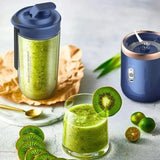 Portable Rechargeable Stainless Steel Juicer Blender – 400ml Personal Smoothie Maker