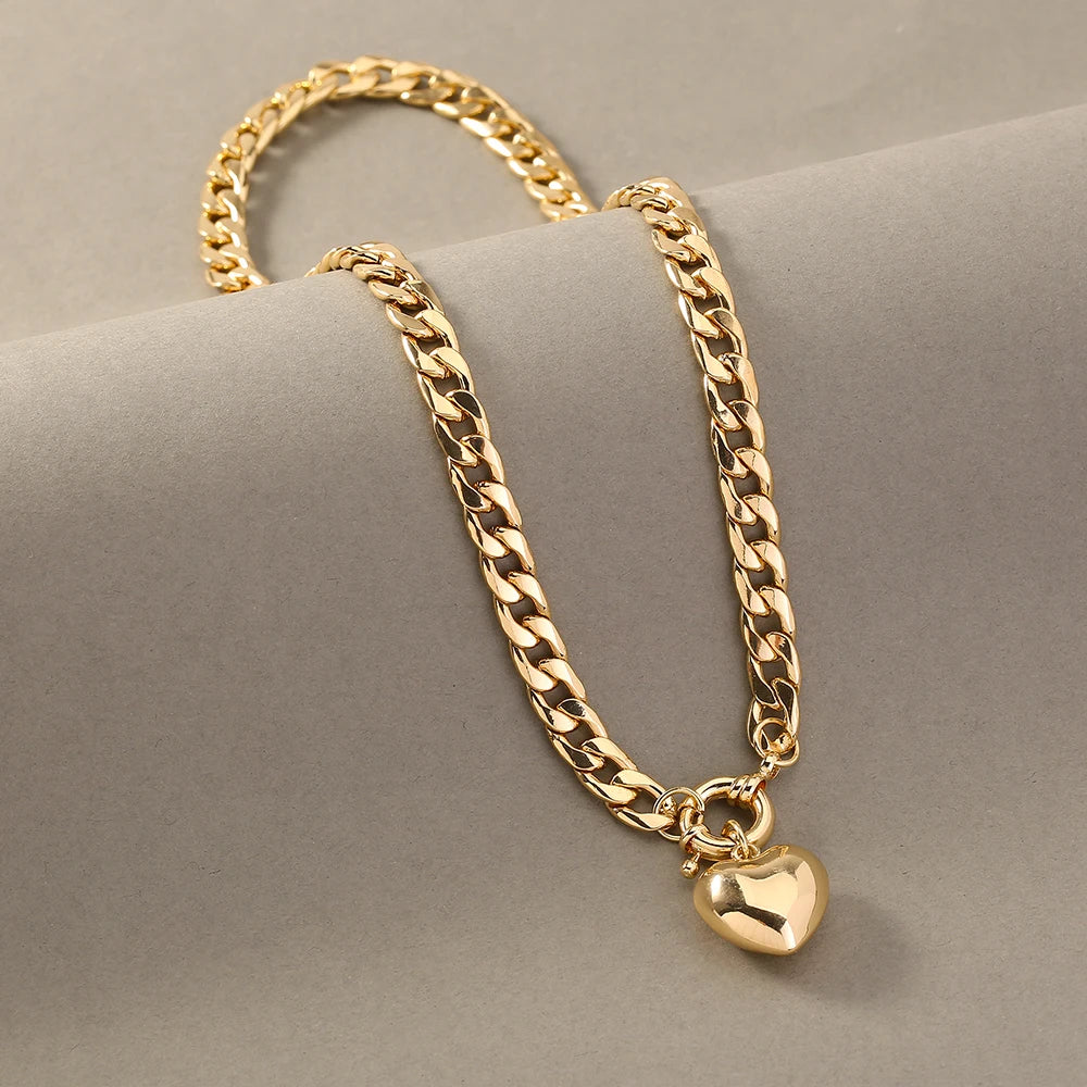 Elegant Double Layer Golden Letter Heart Butterfly Pendant Necklace for Women – Perfect Wedding & Party Jewelry Gift