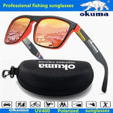Gafas de sol polarizadas Okuma con protección UV400: gafas ligeras para actividades al aire libre, caza, pesca, conducción y deportes