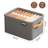Foldable Dustproof Clothes Storage Bag with Handle for Bedding & Quilts