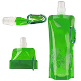 Portable Folding Water Bottle – 0.5L Outdoor Sports Water Bag for Camping and Hiking