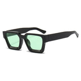 SHAUNA Retro Square Sunglasses – Trendy Tinted Shades for Men & Women