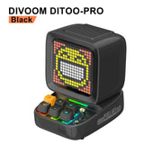 Mini Retro Bluetooth Pixel Art Speaker with LED Display & Alarm Clock – Portable Wireless Music & Gaming Companion